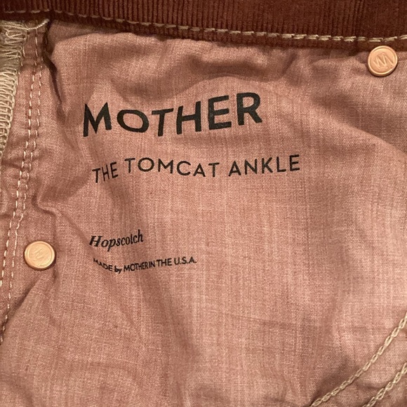 Mother High Rise Ankle Straight Leg Corduroy Pant - Picture 3 of 8